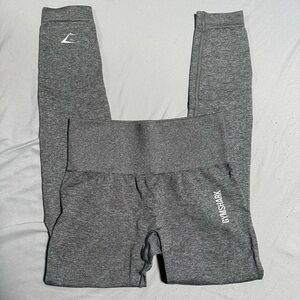 Gymshark adapt marl leggings light gray